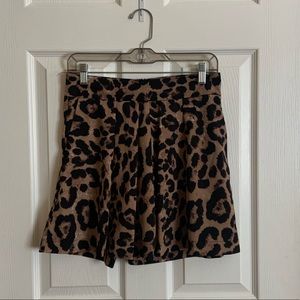 High Waisted Cheetah Print Shorts